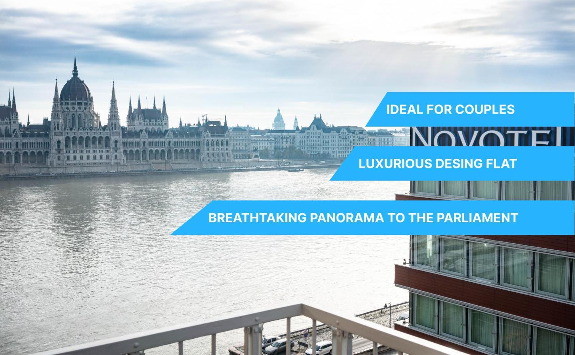 Riverside Luxury Panorama Home - Smarttv, Fastwifi 부다페스트 외부 사진